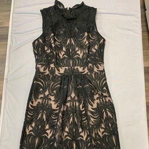 Baraschi lace black dress size 8